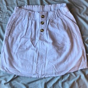 Light Blue Mini Skirt